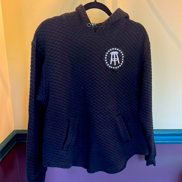 Barstool black waffle hoodie men’s m - Picture 1 of 3